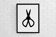 Sewing Scissors Silhouette SVG, an Object Illustration by newminddesign (Thumbnail 2 of 3)