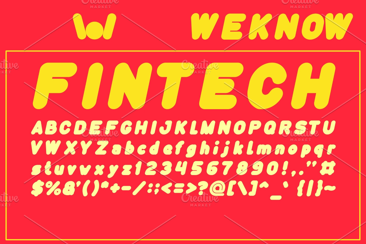 funny and cute font preview 3