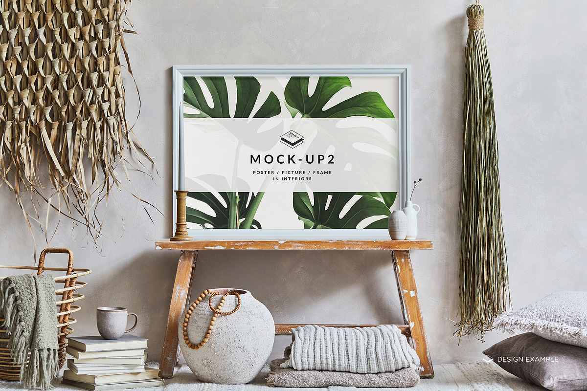 Landscape Frame on Scenes 2 Mock-up, a Print Template by Branda Keeps (Photo 9 of 30)