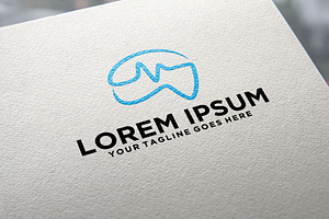 Brain Healthy Mental logo idea, a Branding & Logo Template by REDVY CREATIVE