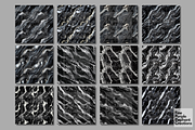 Black Silver Marble Texture, a Pattern Graphic by Fine Purple Elephant (Thumbnail 5 of 5)
