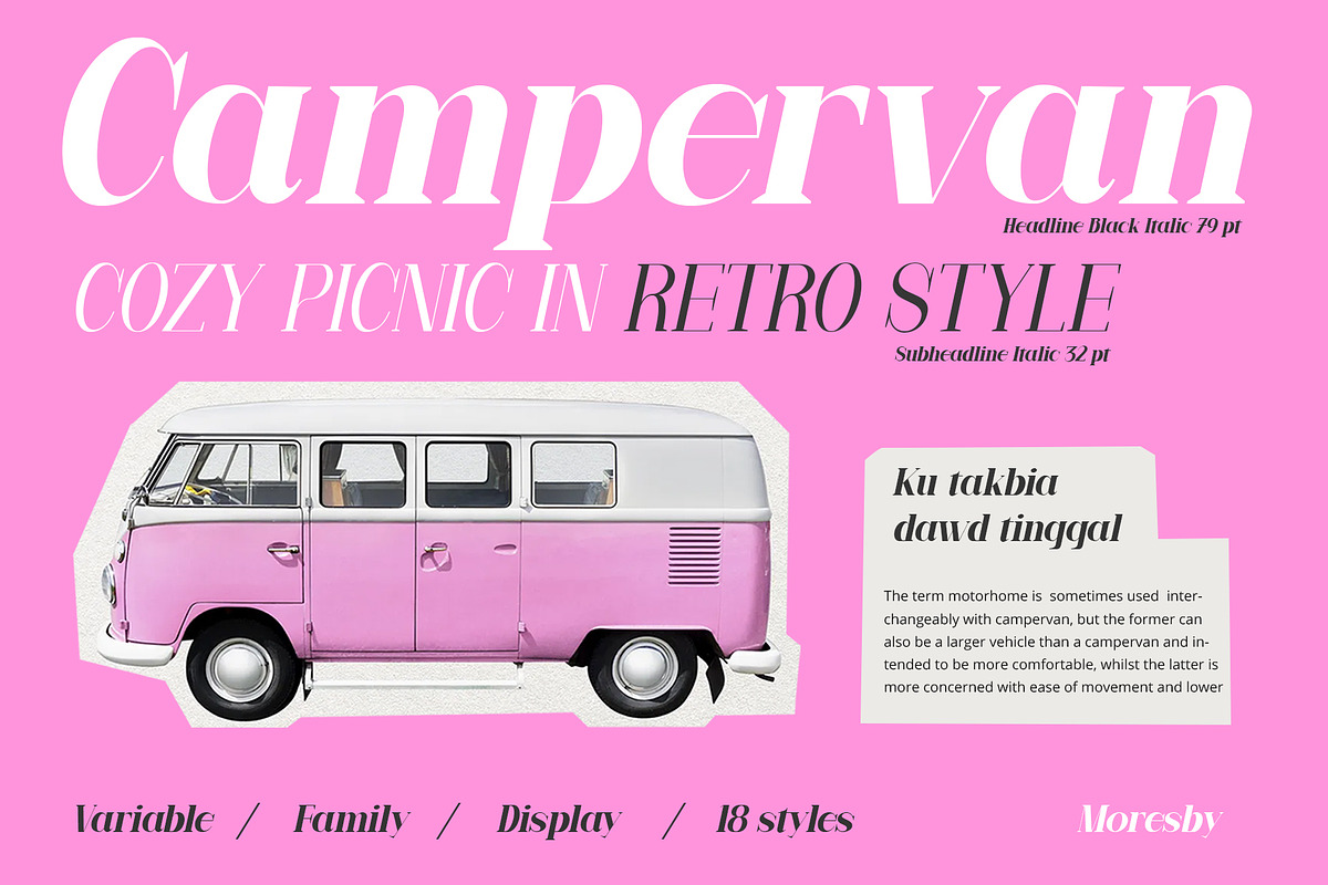 Moresby, a Serif Font by Damelev (Photo 5 of 15)
