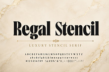 Regal Stencil