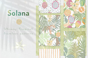 Solana Seamless Patterns Vol 1, a Pattern Graphic by mila_leev (Thumbnail 1 of 14)