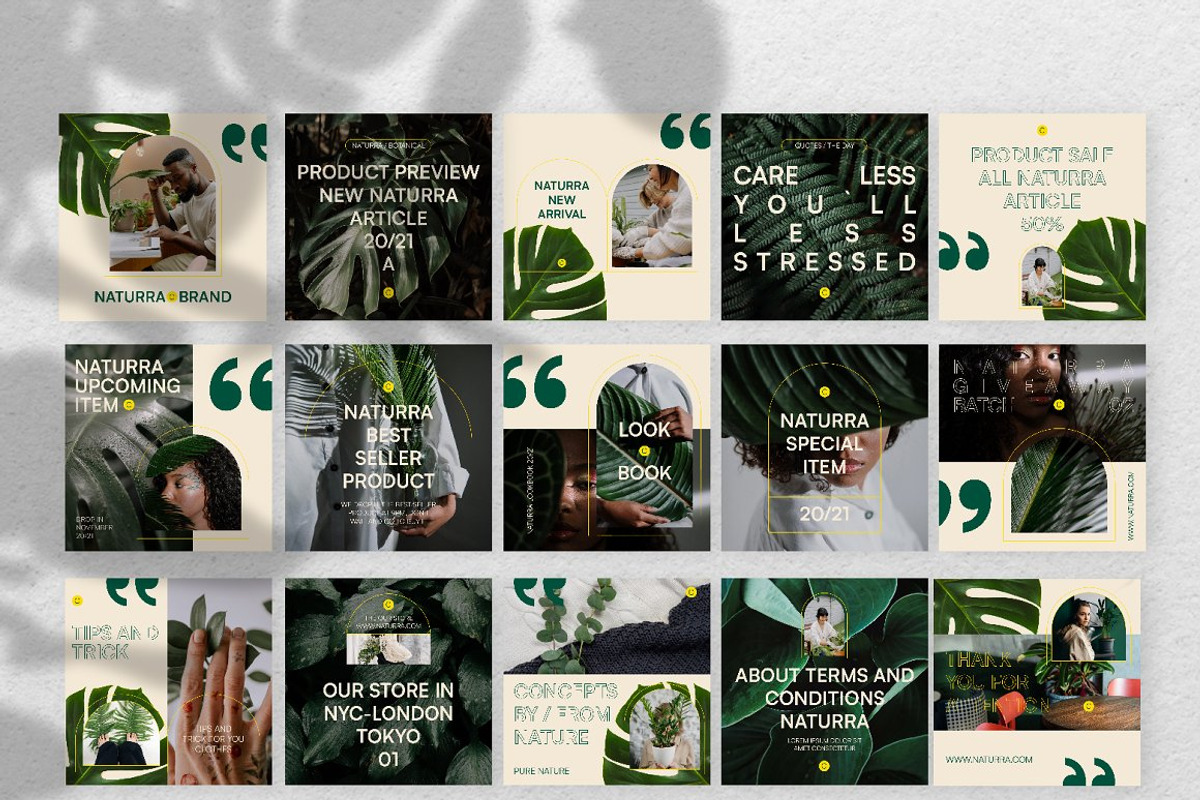 10 in 1 BUNDLE Instagram Templates, a Social Media Template by Creative Zeune (Photo 22 of 24)