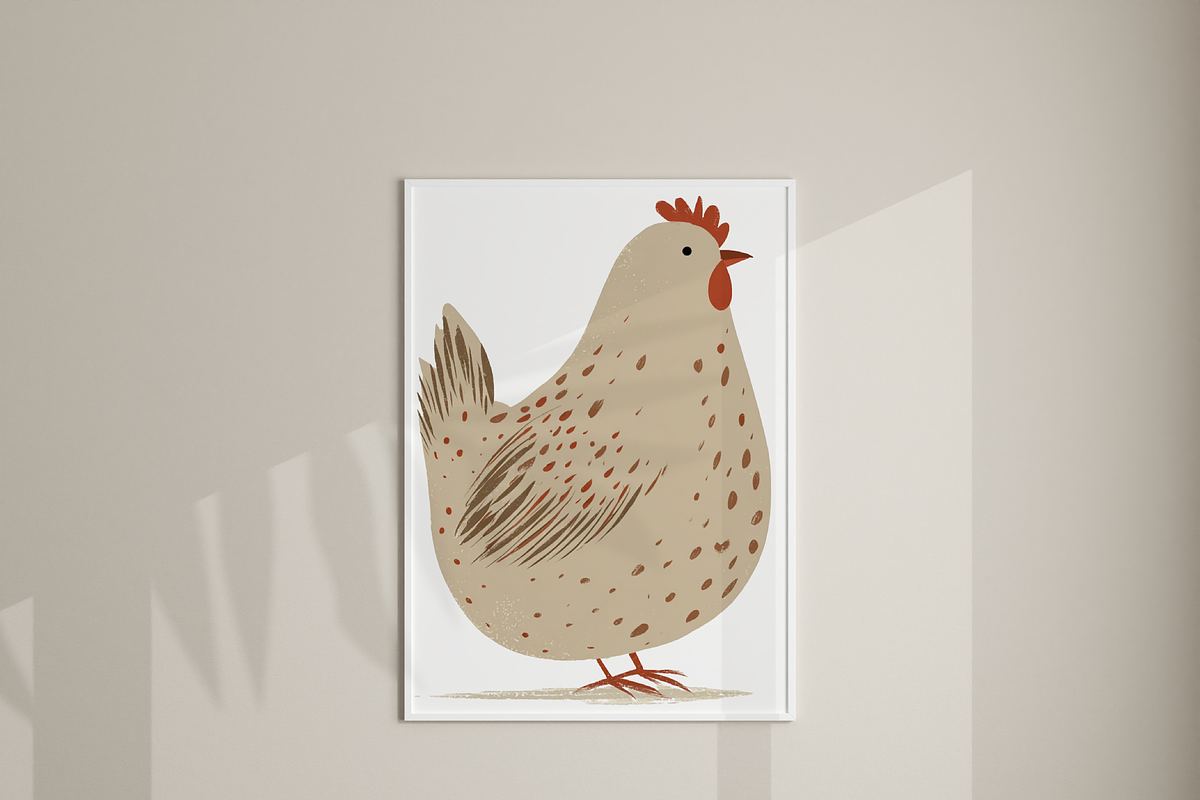 40 Chicken Clipart, an Animal Illustration by Pati Charm Studio (Photo 8 of 9)