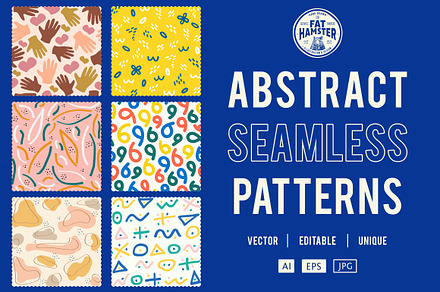 Abstract seamless patterns