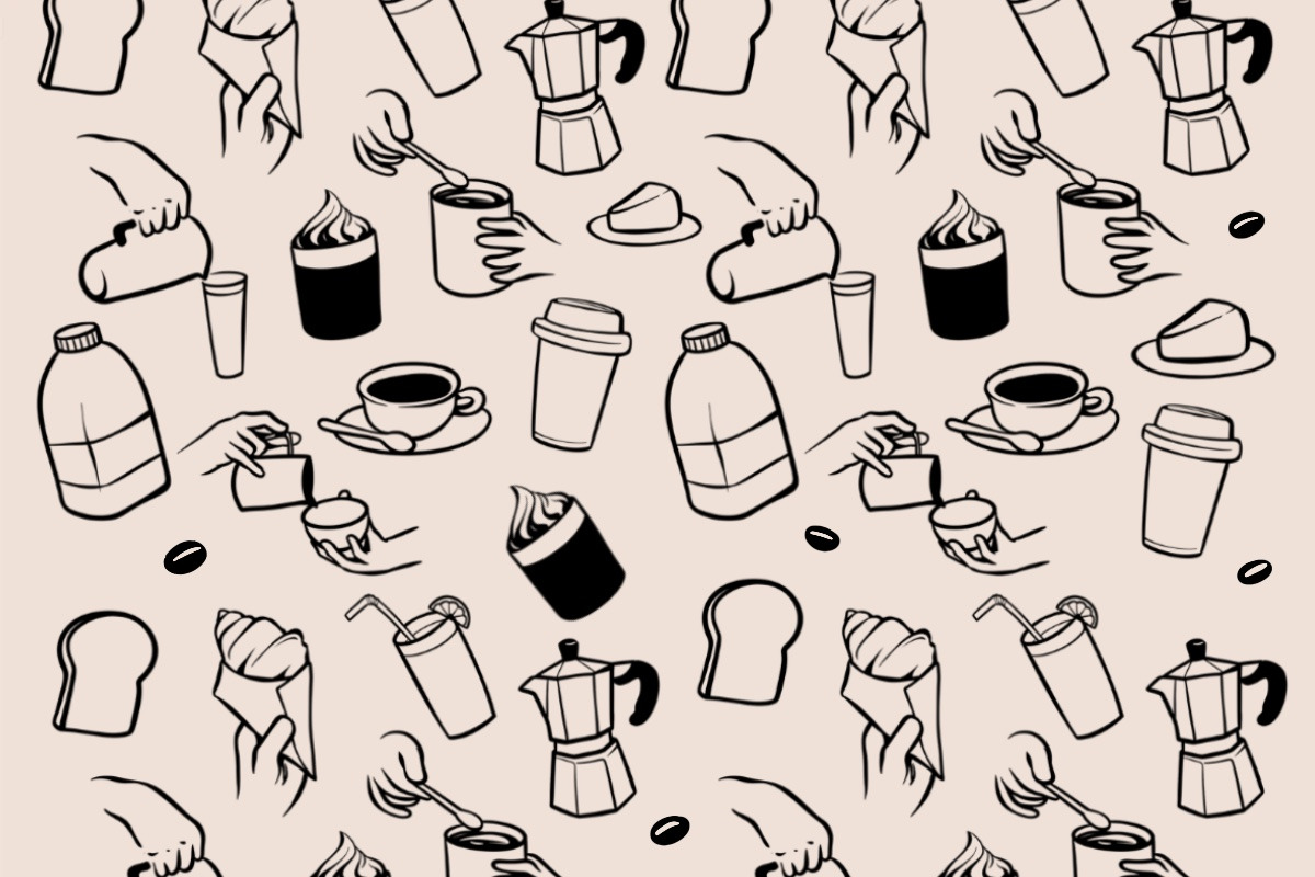 Things in Coffee Shop!, a Food Illustration by Membara Graphic (Photo 3 of 3)