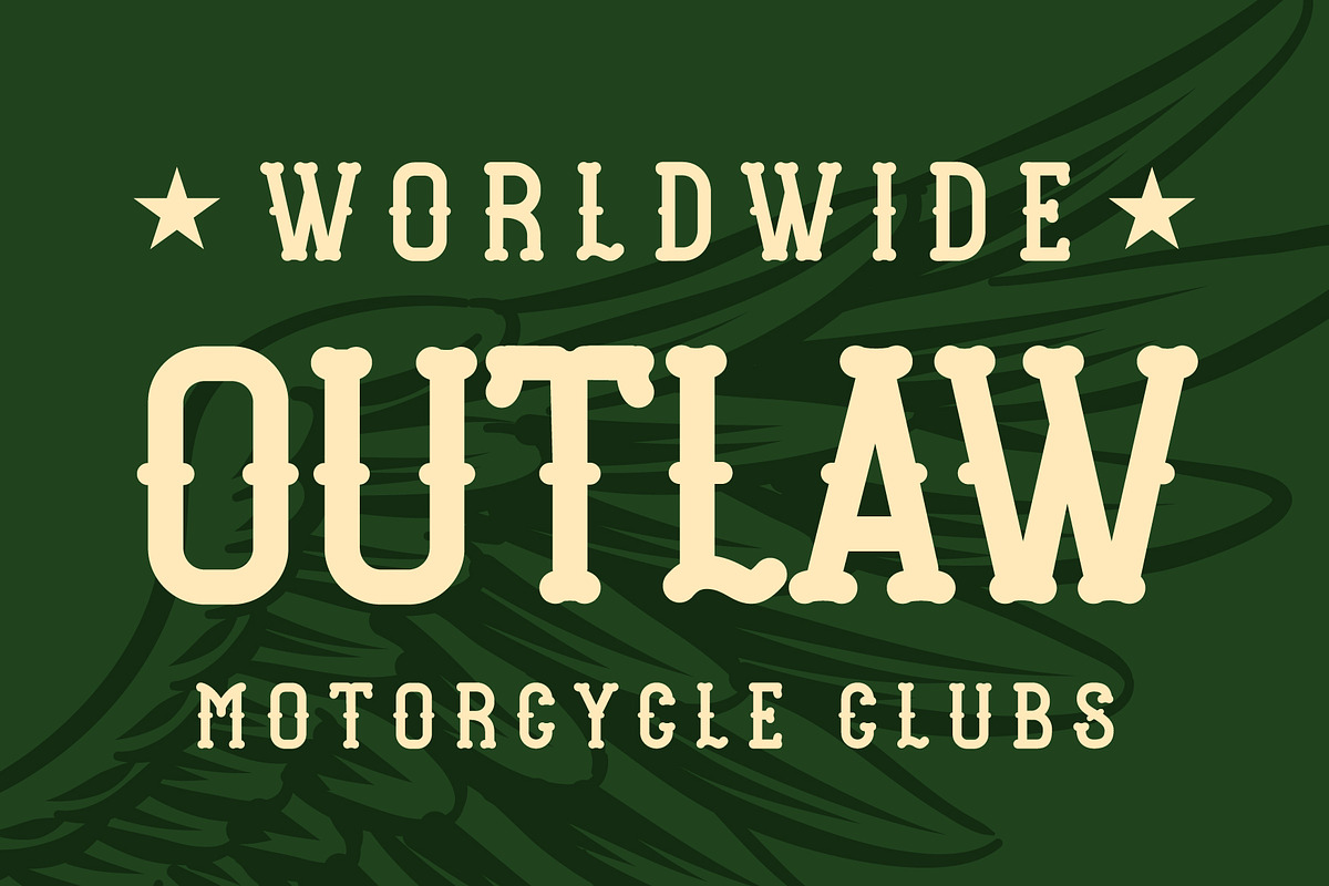 Iron Grey a Vintage Western Font, a Slab Serif Font by Rasiorise Studio (Photo 6 of 9)