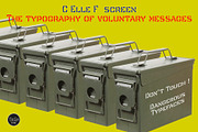 C Elle F, a Sans Serif Font by TeGeType foundry (Thumbnail 4 of 7)