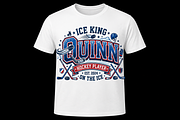 Vintage Hockey Player Sports Logo, an Object Graphic by Artivon (Thumbnail 1 of 3)