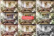 Interior Poster MockUp Set, a Print Template by As Good As Possible (Thumbnail 7 of 7)