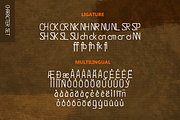 Qossta - Monoline Vintage Font, a Sans Serif Font by Saxofont (Thumbnail 10 of 10)
