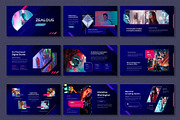 Zealous – Modern Neon PPTX Template, a Presentation Template by Premast (Thumbnail 4 of 4)