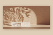 Ocher Stone Product Podium, a Decorative Illustration by Mockups & Illustrations (Thumbnail 6 of 9)