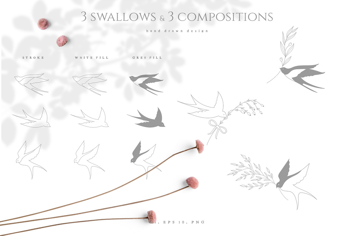 DRIED BOTANICALS COLLECTION, a Decorative Illustration by Luna Dreams (Photo 4 of 13)