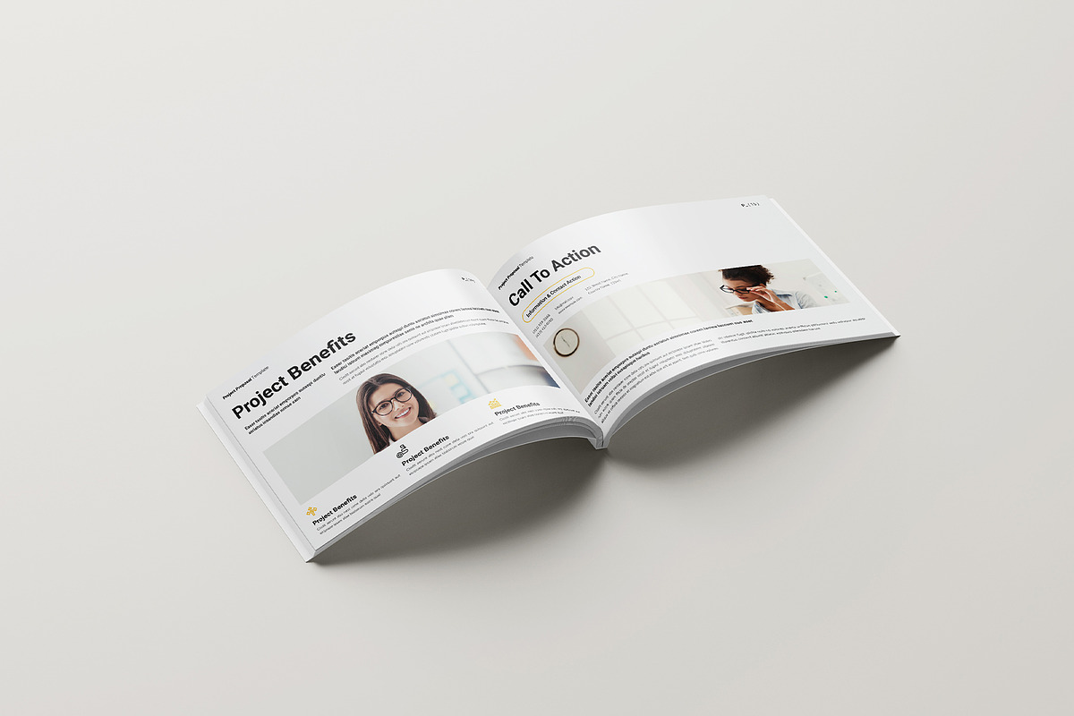 Project Proposal Template, a Brochure Template by GoldenGrid Studio (Photo 7 of 8)