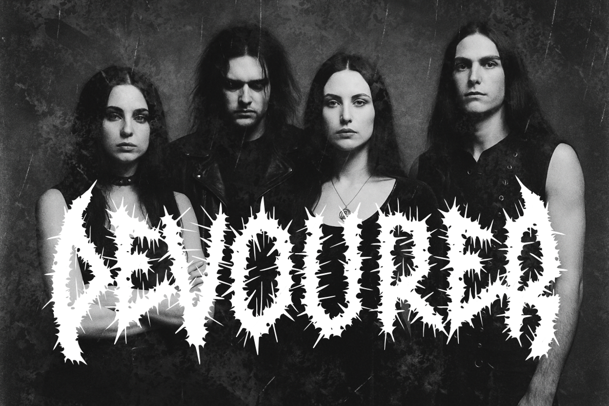 Black Rotting Spiked Darkmetal Font, a Blackletter Font by PutraCetol Studio (Photo 2 of 5)