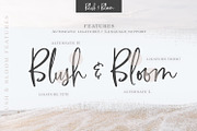 Blush & Bloom Signature Type, a Script Font by Callie Rian & Co. (Thumbnail 13 of 19)