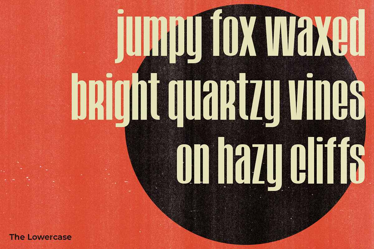 Portrein - Bold Condensed Fonts, a Sans Serif Font by Konstantine Studio (Photo 3 of 4)