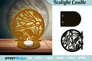 Dragonfly Tealight Candle Holder, an Object Graphic by OTVEY DESIGN (Thumbnail 6 of 13)