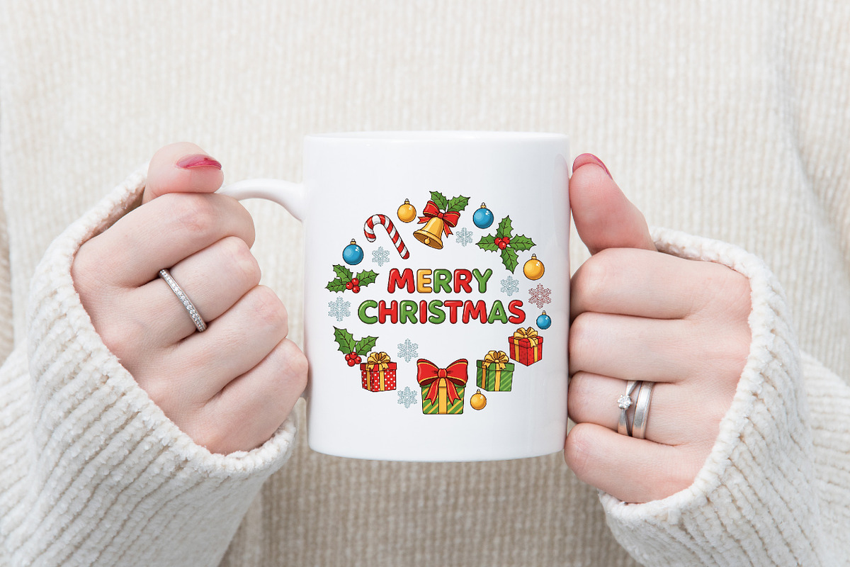 Christmas Design PNG, an Illustration by Designking (Photo 2 of 8)