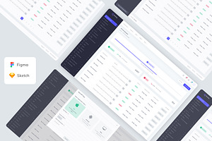 API List Admin Dashboard UI Kit