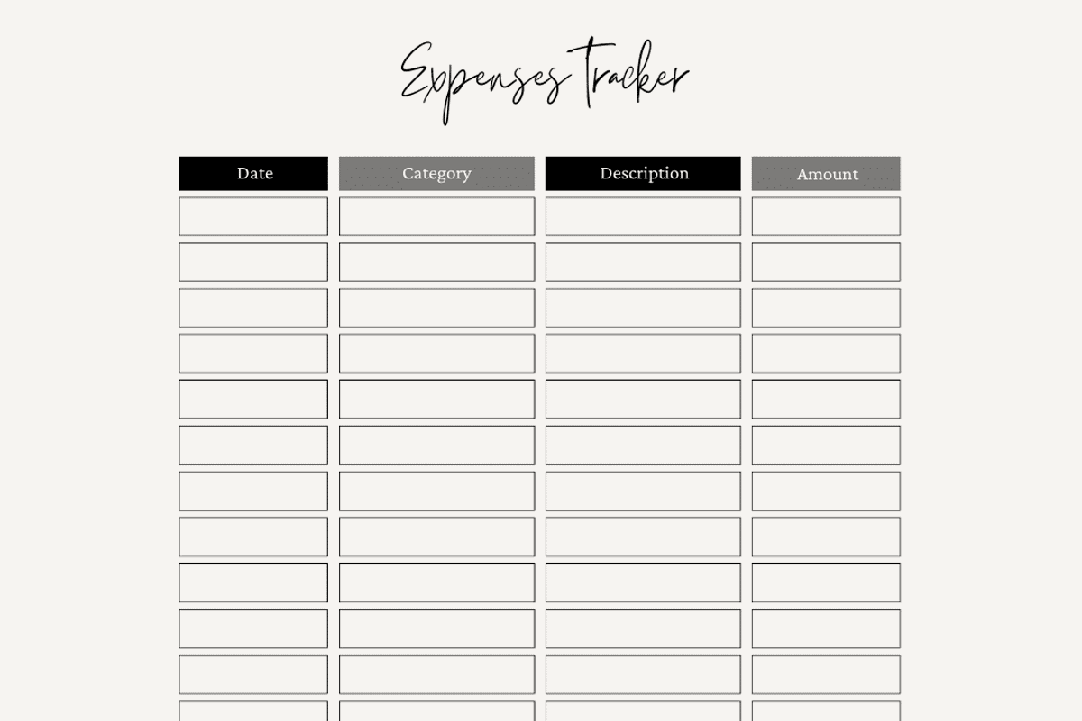 Financial Planner, a Stationery Template by Brand Your Biz Co. (Photo 4 of 10)