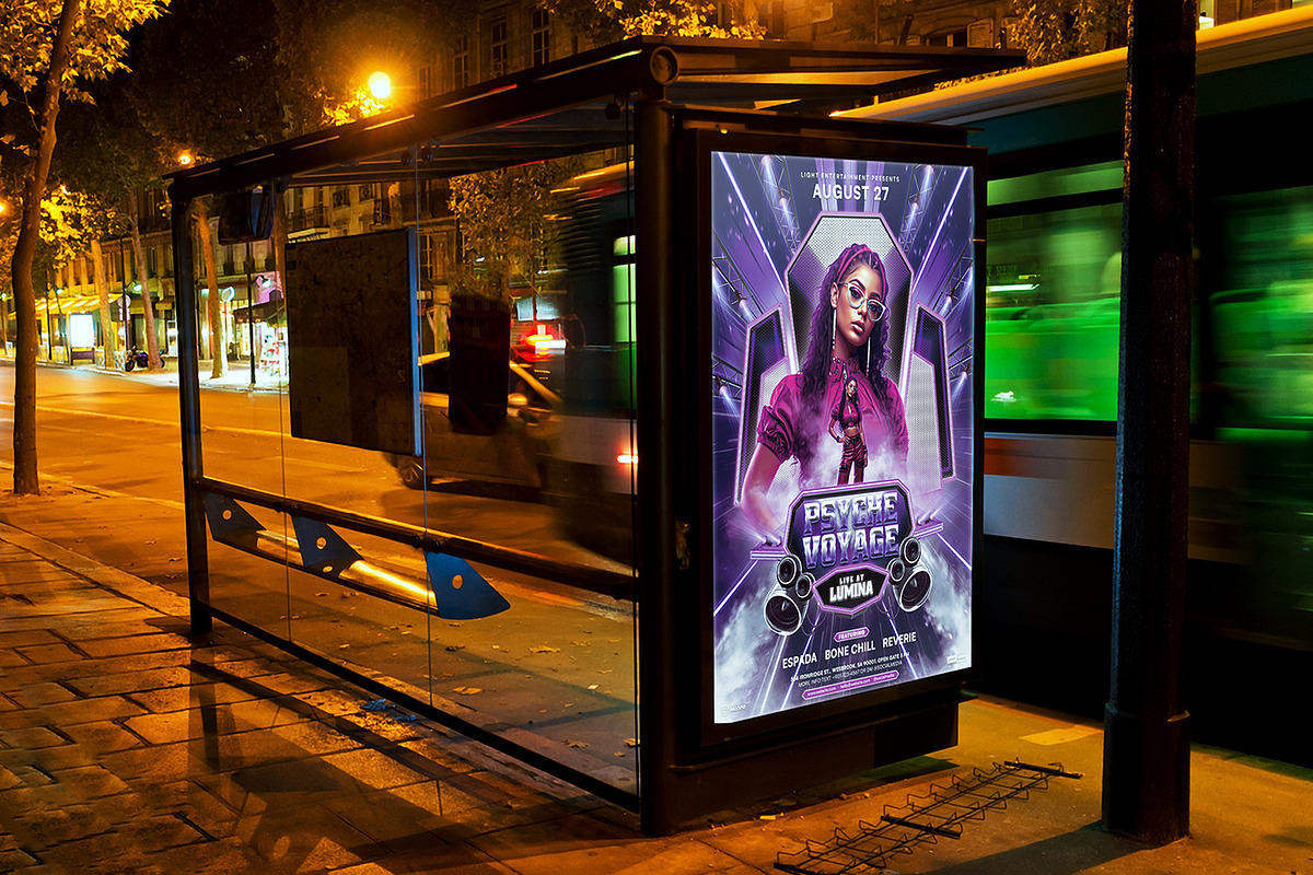 DJ Flyer Template, a Flyer Template by Bornx Design (Photo 5 of 5)