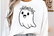 Christmas Ghost Clipart, an Illustration by SinaCreation (Thumbnail 4 of 7)