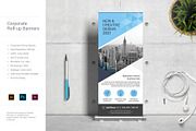 Corporate Roll-up Banner, a Marketing Template by Brochure-Market (Thumbnail 3 of 4)