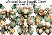 Whimsical Easter Butterfly Clipart, an Illustration by Daily.Designs (Thumbnail 1 of 8)