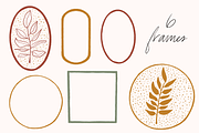 60+ Botanical Logo Elements, an Illustration by Madewest Supply Co. (Thumbnail 3 of 7)