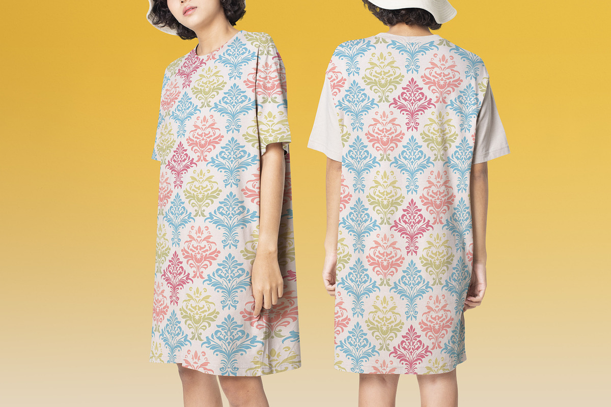 Damask Seamless Pattern, a Pattern Graphic by Forhadx5 (Photo 8 of 10)
