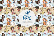 Vintage Beach Nautical Patterns, a Pattern Graphic by KaramfilaS (Thumbnail 9 of 19)