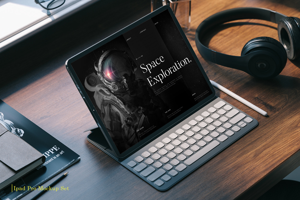 iPad Pro Mockup Set, an iPad Mockup by Best Pixels™ (Photo 5 of 9)