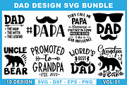 DAD Quotes SVG Bundle, an Illustration by Designvipe (Thumbnail 1 of 3)
