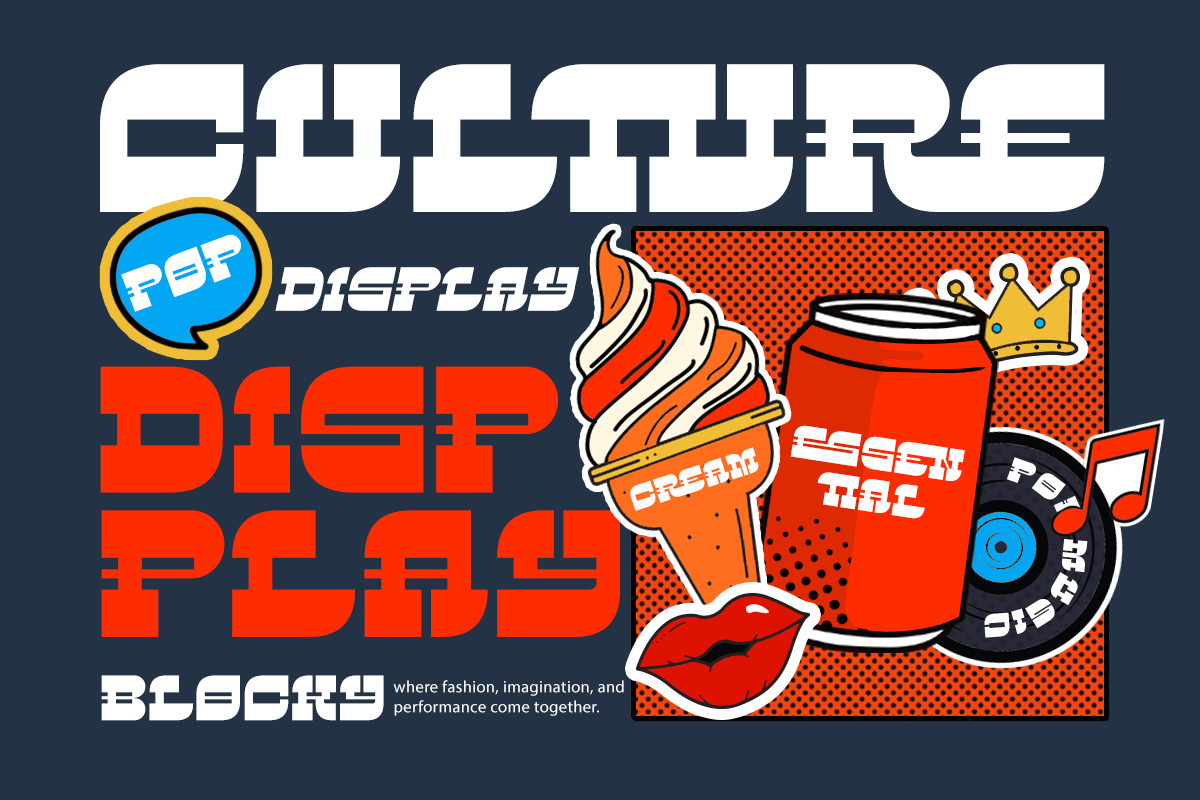 Exmora - Blocky Slab Display, a Slab Serif Font by Say Studio (Photo 5 of 11)