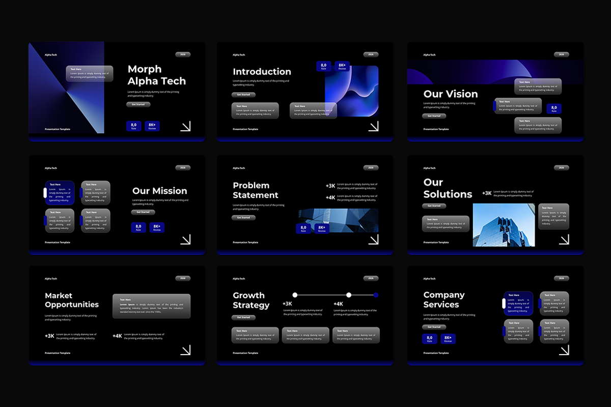 Morph Alpha Tech - Google Slides, a Presentation Template by QR Design Studio (Photo 2 of 3)