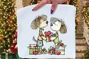 Valentine's Day Animal Couple PNG, an Illustration by Craft Nest (Thumbnail 5 of 9)