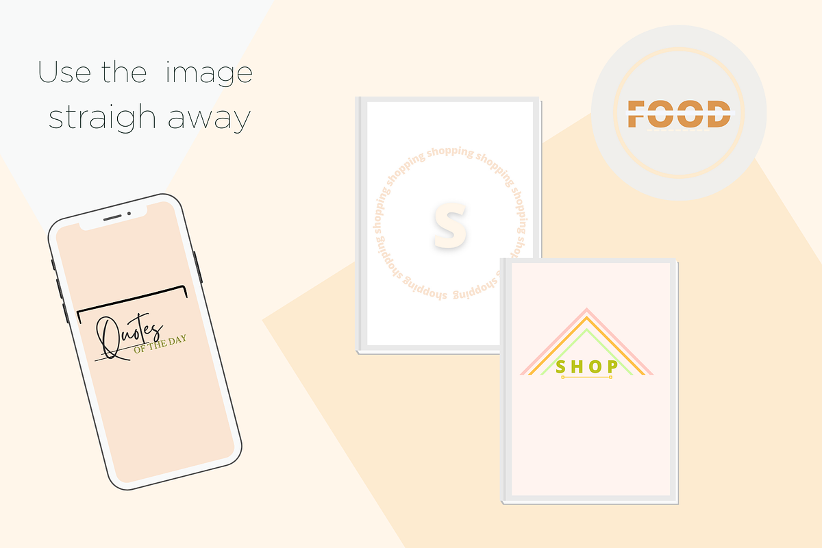 Neutral Highlight Instagram Icon, a Social Media Template by HandmadeWithLove (Photo 2 of 2)