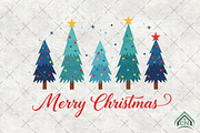 Vintage Christmas Tree PNG, an Illustration by Craft Nest (Thumbnail 1 of 6)