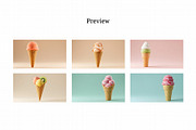 Realistic Ice Cream Cone Images Pack, a Photo by Beshr Abdulhadi (Thumbnail 2 of 4)