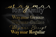 Waymar family, a Serif Font by NREY (Thumbnail 3 of 9)