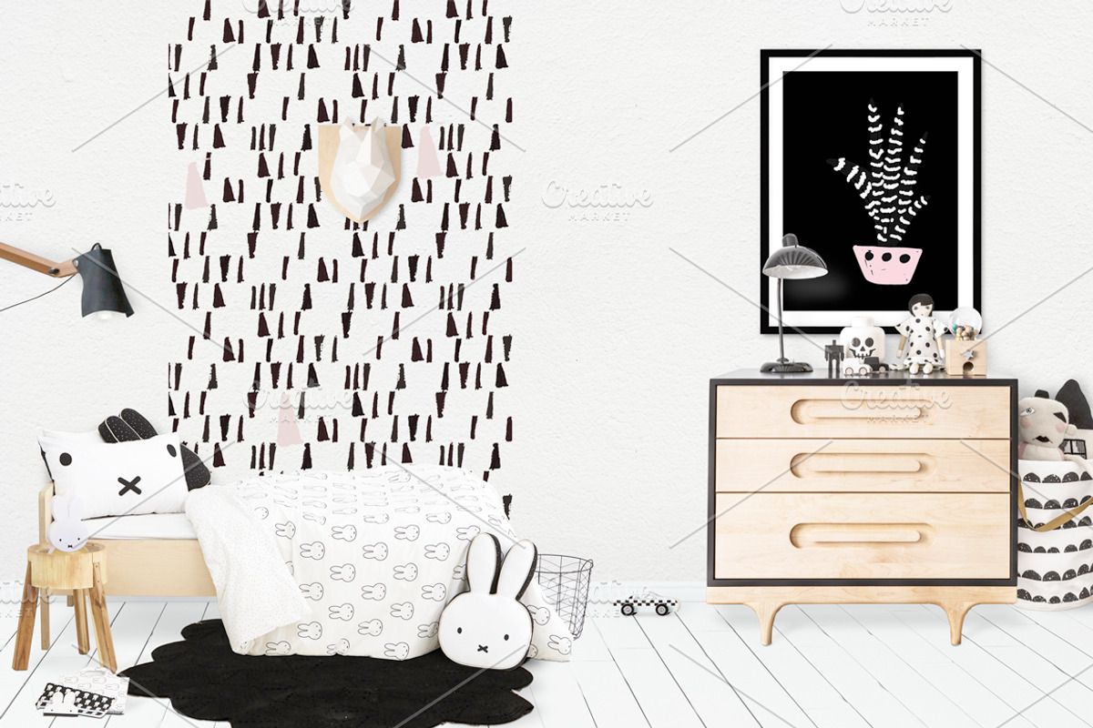 30 for $30 Kids Room MockUps + BONUS, a Product Mockup by Whimsicality (Photo 36 of 43)