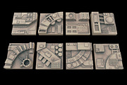 Sci-Fi Landscape Construction Kit, an Environmental 3D Model by RivermillStudios (Thumbnail 2 of 5)