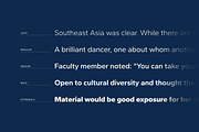 Cedora, a Sans Serif Font by Lafontype (Thumbnail 5 of 6)