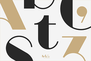 Aglaia Heavy An Elegant Font