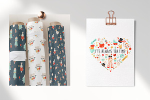 Wonderland Illustrations & Patterns