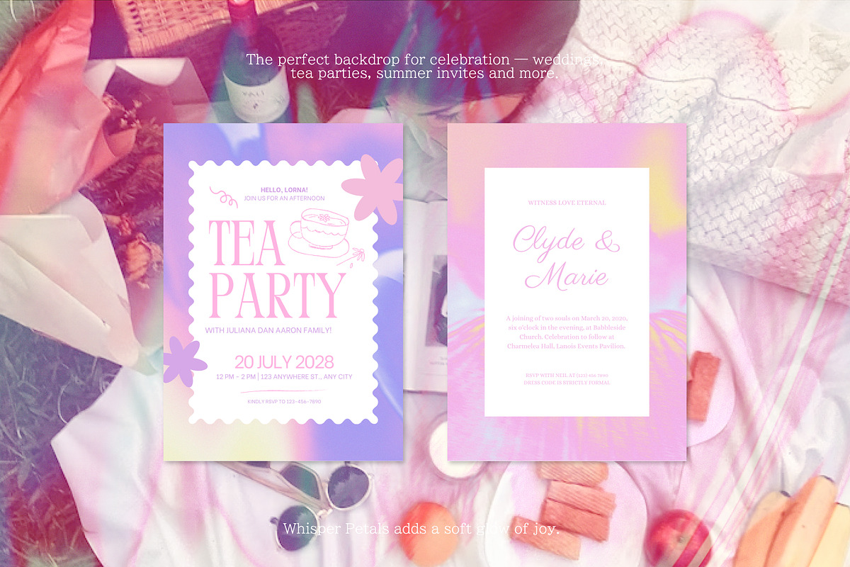 70 Whisper Petals Floral Backgrounds, a Texture Graphic by Feelsoul (Photo 2 of 8)
